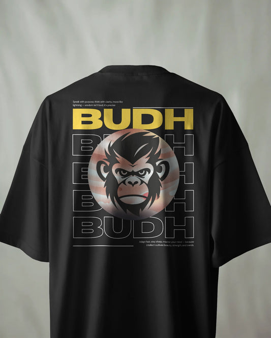 BUDH -Cosmic Power Oversized T-Shirt