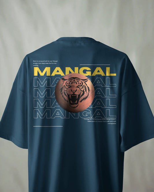 MANGAL - Cosmic warrior Oversized T-shirts