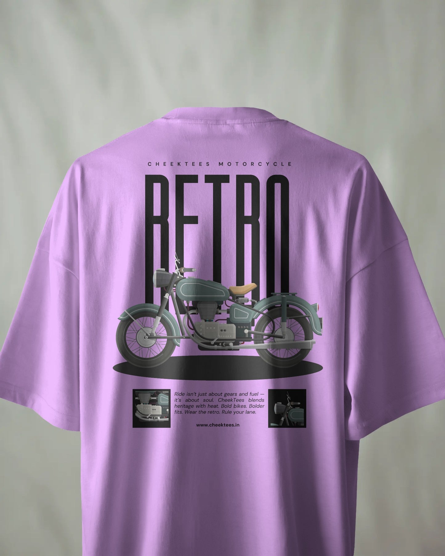 Retro Torque Tee – Limited Edition Motorcycle