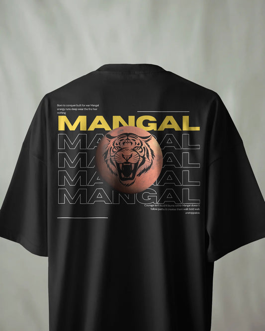 MANGAL - Cosmic warrior Oversized T-shirts