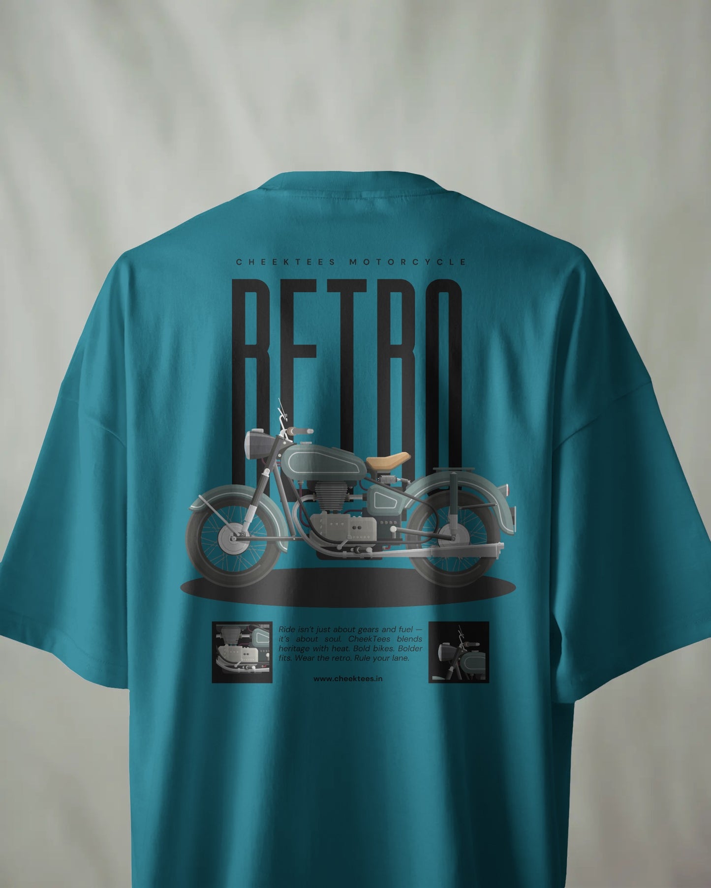 Retro Torque Tee – Limited Edition Motorcycle