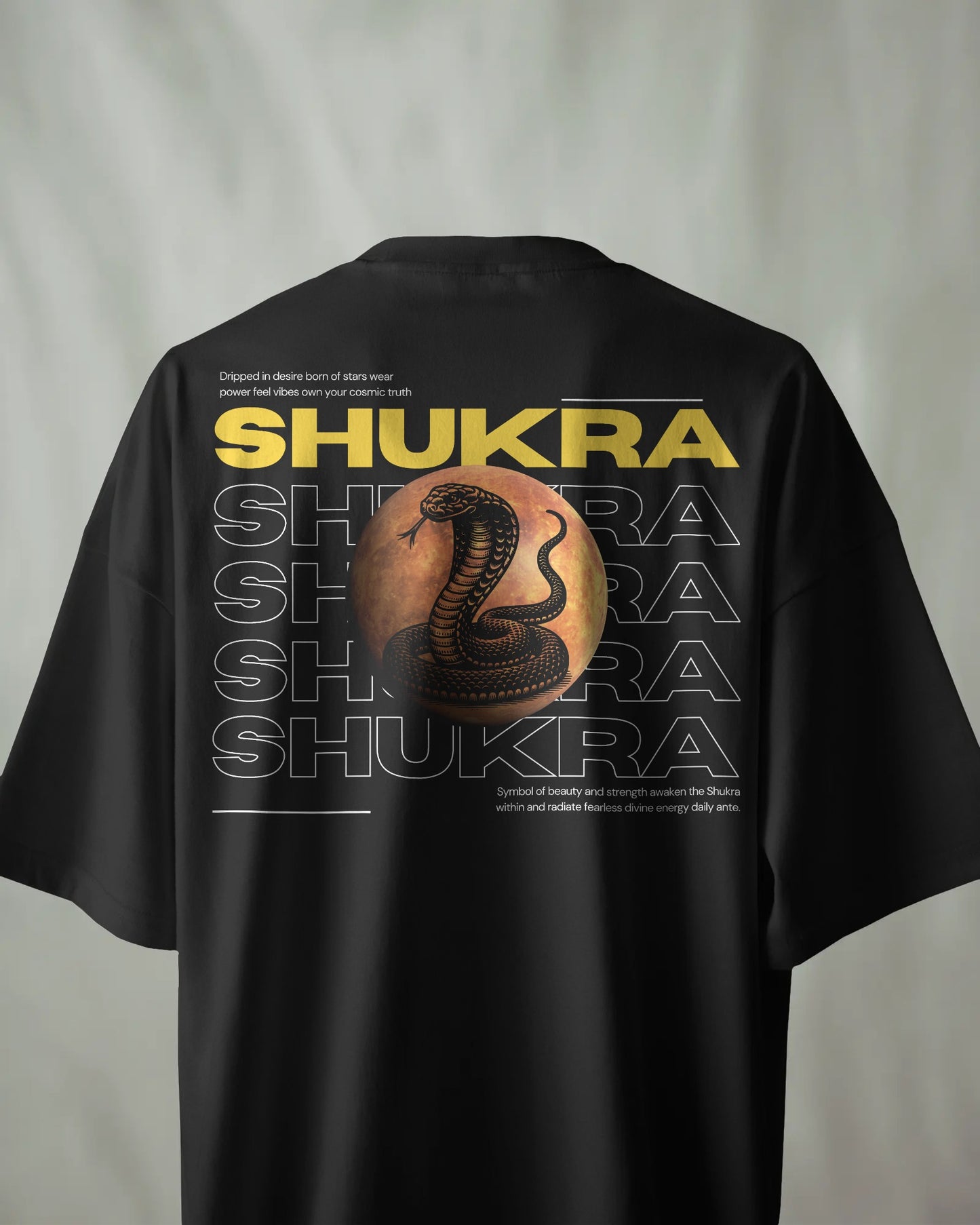 SHUKRA - Cosmic Power Oversized T-Shirt