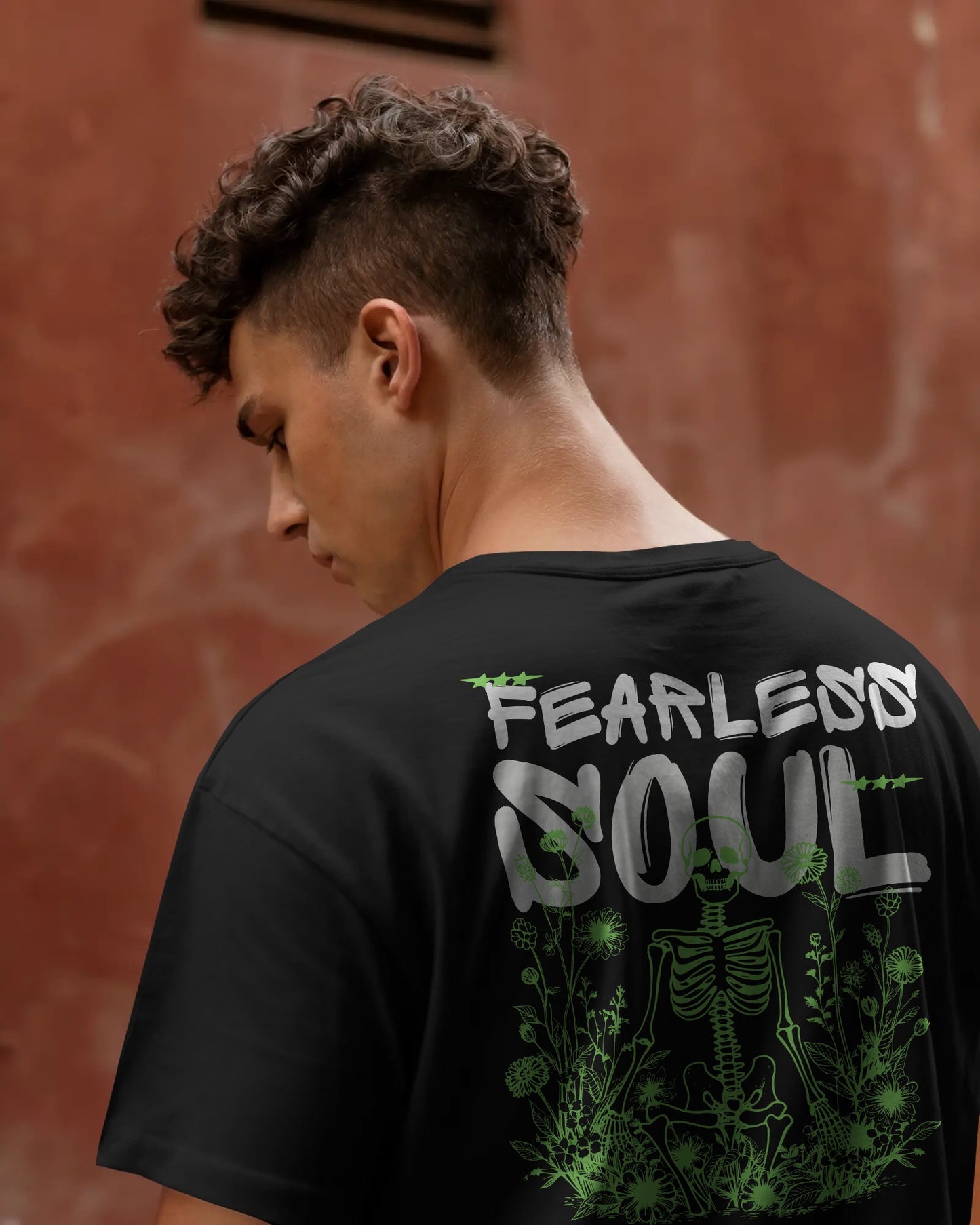 Fearless Soul – Oversized  Graphic Tee