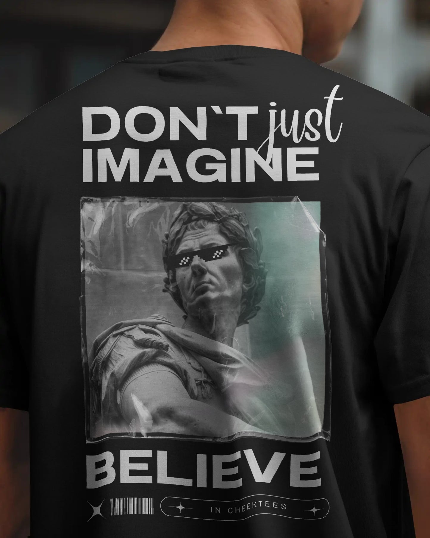 "Believe Mode: ON" Oversized Statement Tee